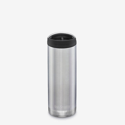 Pastarro Klean Kanteen Becher Thermo "TKWide" 473 ml, Café Cap, Brushed Stainless Bild 1