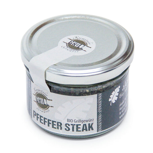 Bio Grillgewürz "Pfeffer Steak" 100 g