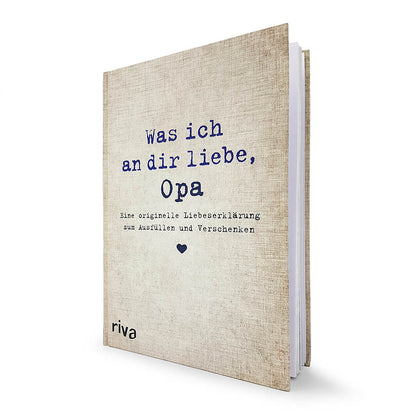 Buch: "Was ich an dir liebe, Opa"