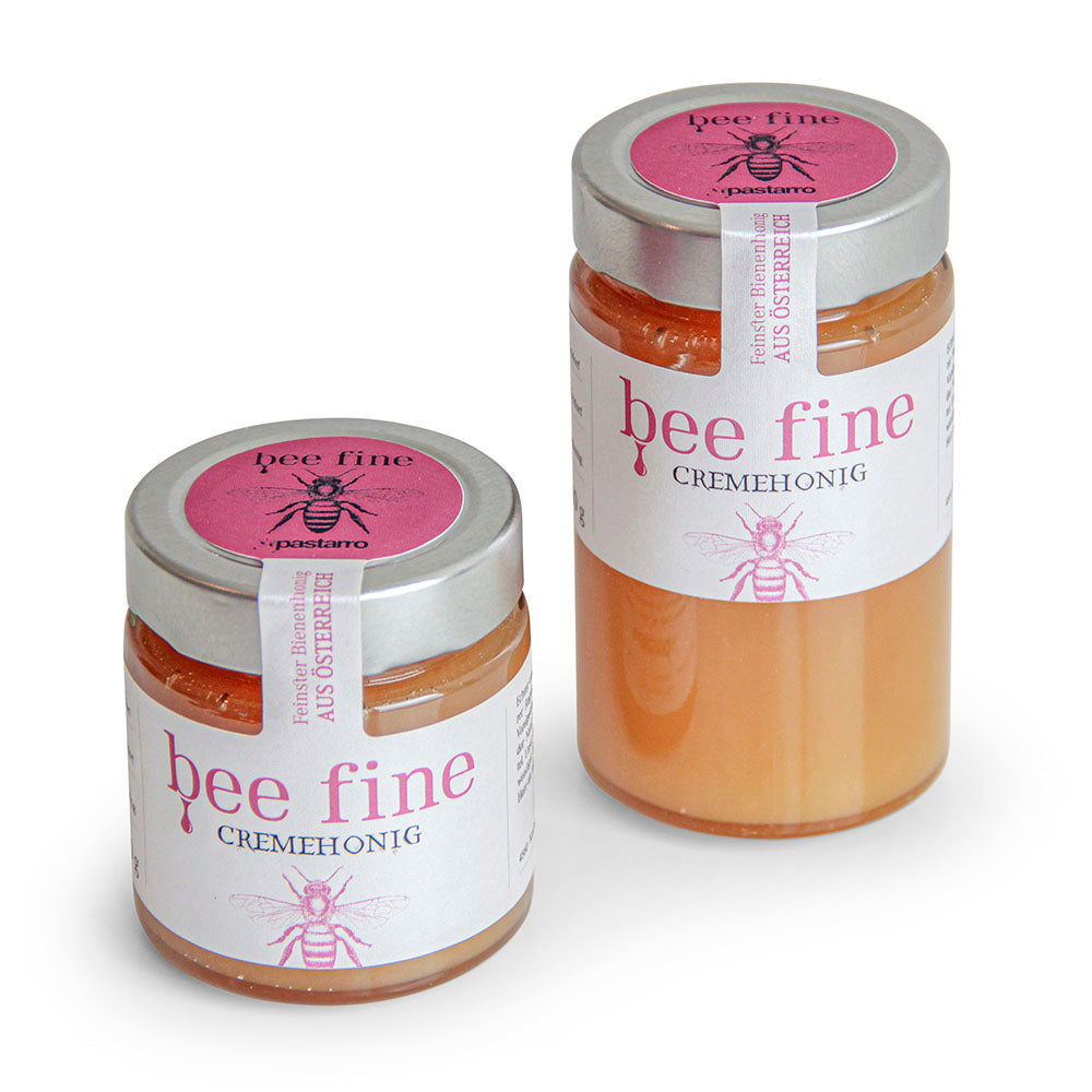 "bee fine" Cremehonig 310g und  190g