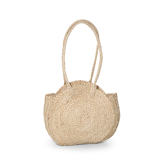 runde Tasche aus Jute, 30cm