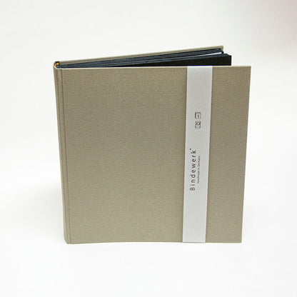 Fotoalbum "Leinen" medium, olive